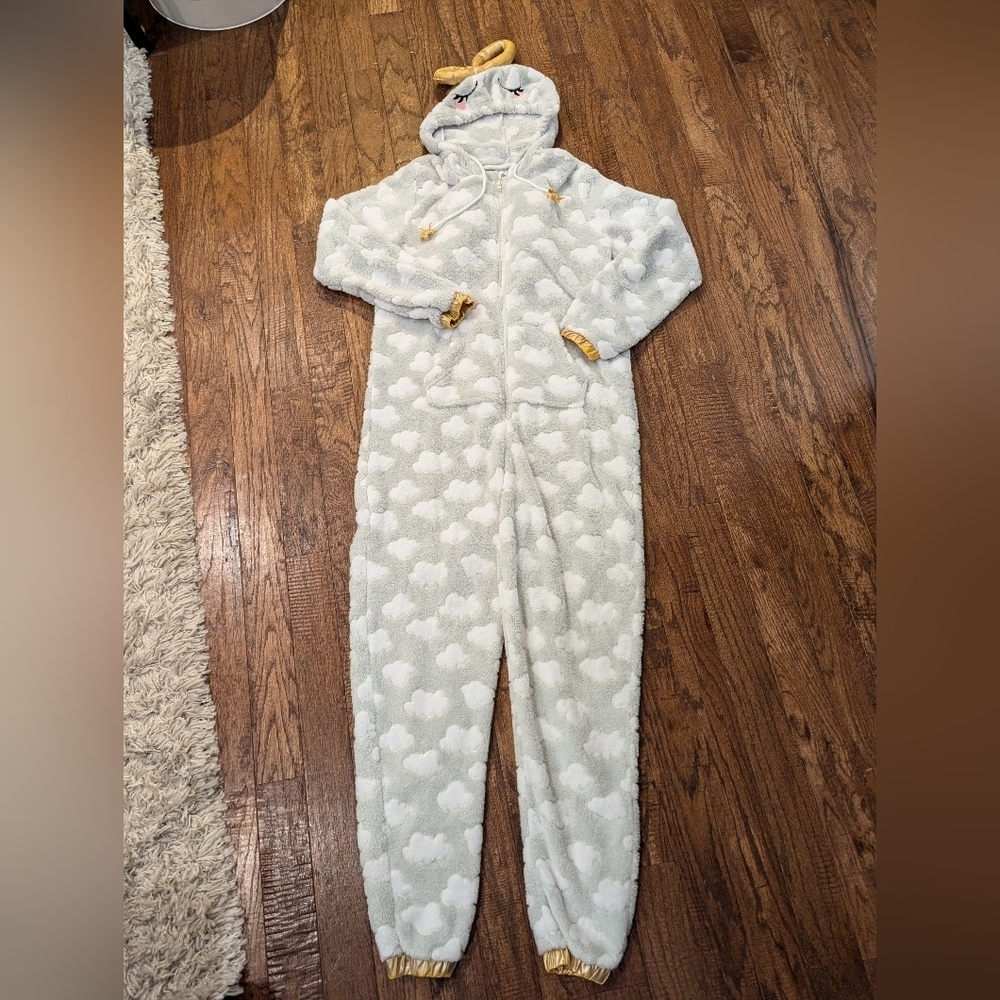 Angel Fluffy cloud Onesie - woman's Size Large